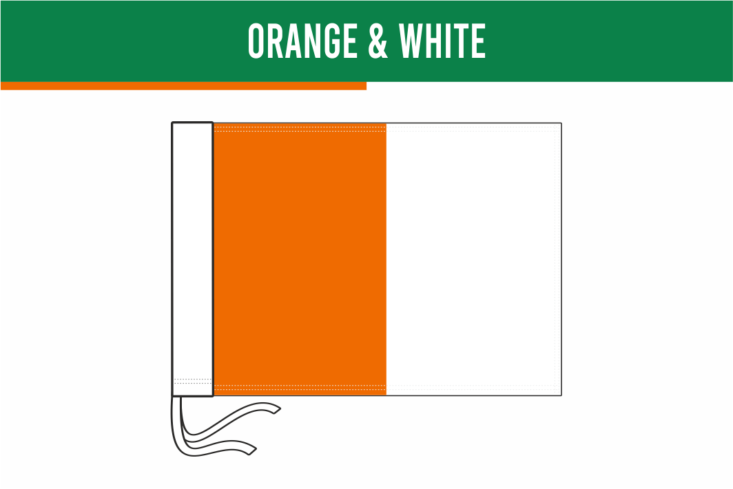 Plain & Colour Combination Corner & Pitch Side Flags