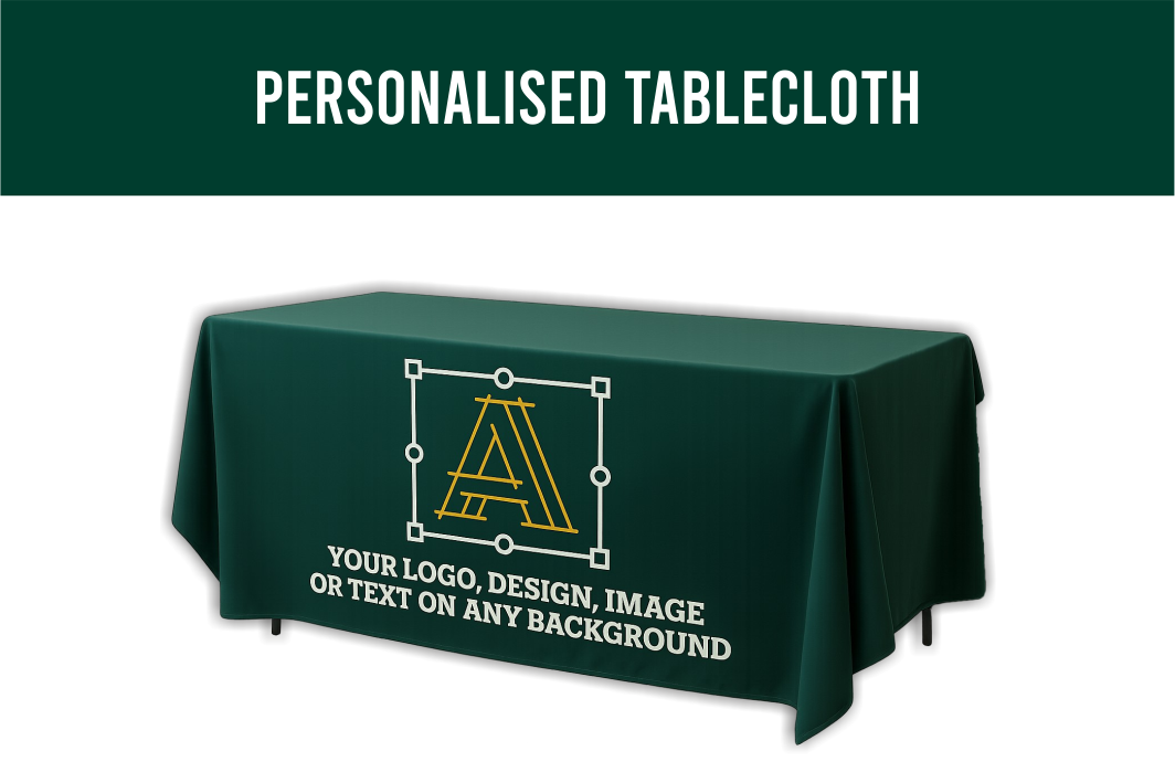 Personalisierte Tischdecke