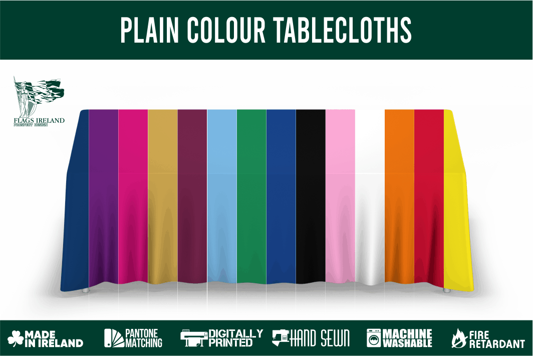 Plain Colour Tablecloth