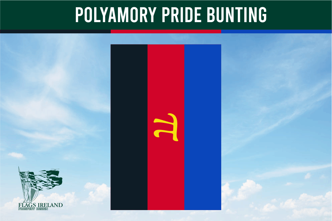 Polyamory Pride Flag Bunting