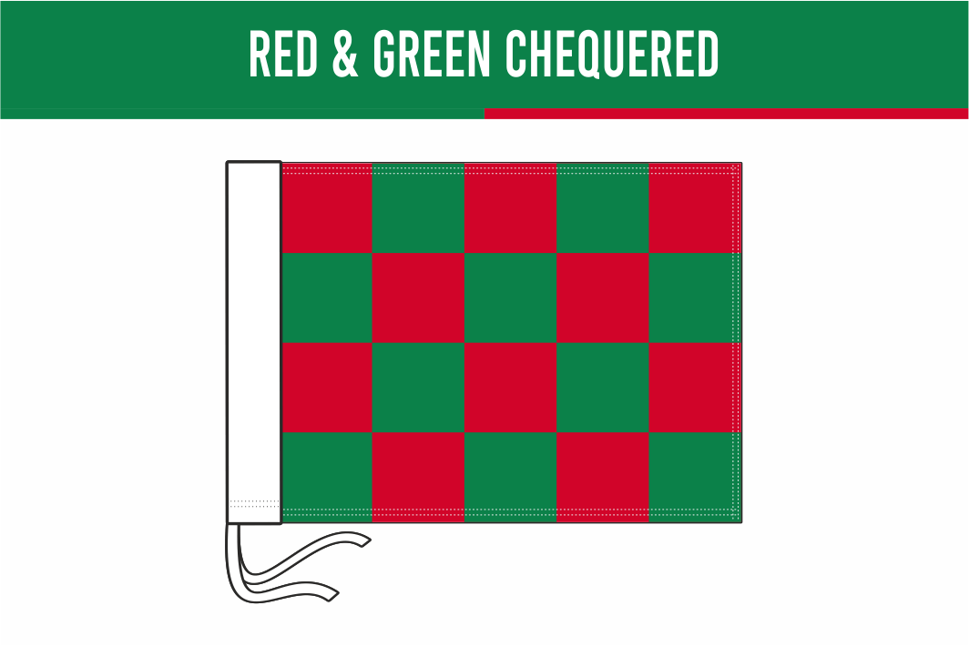 Plain & Colour Combination Corner & Pitch Side Flags