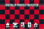Red & Black Chequered Flag