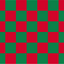 Red & Green Chequered Flag