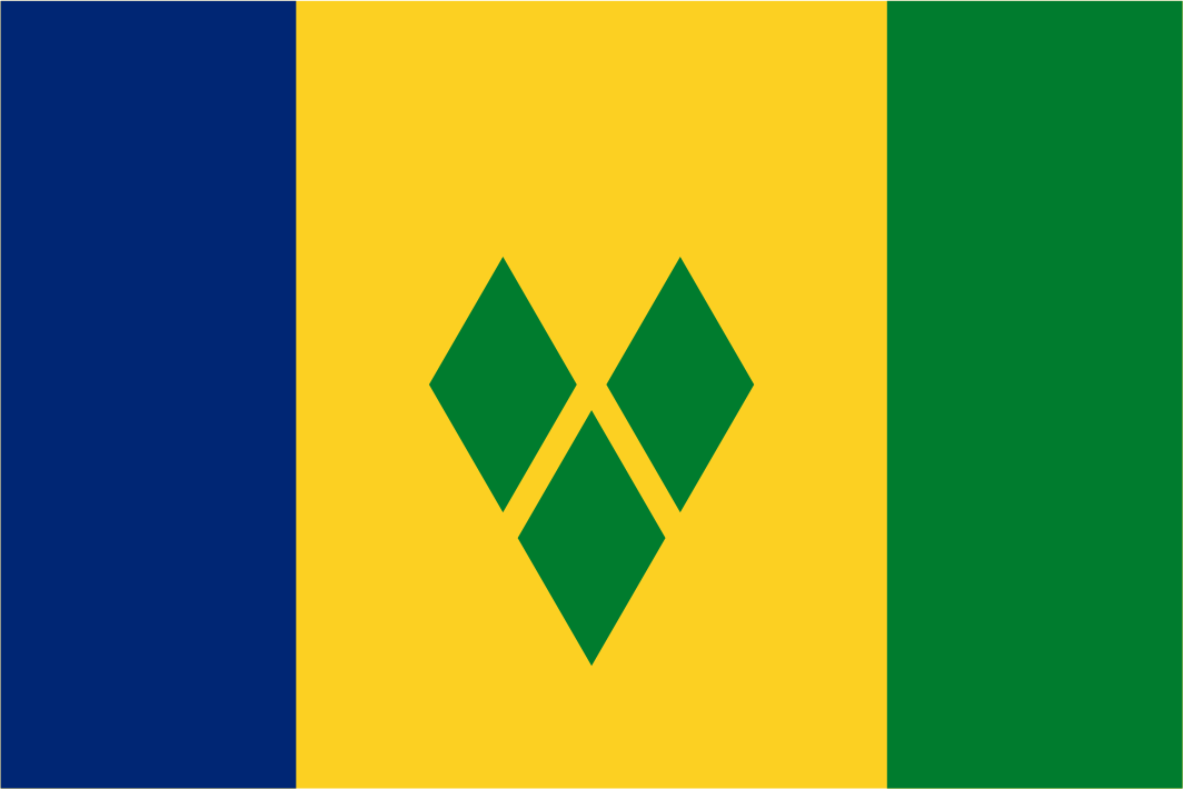 St. Vincent & the Grenadines Flag