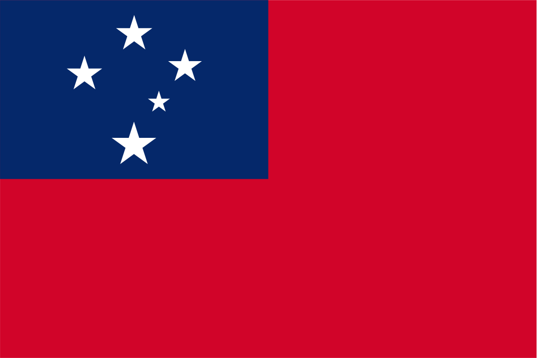 Samoa National Flag