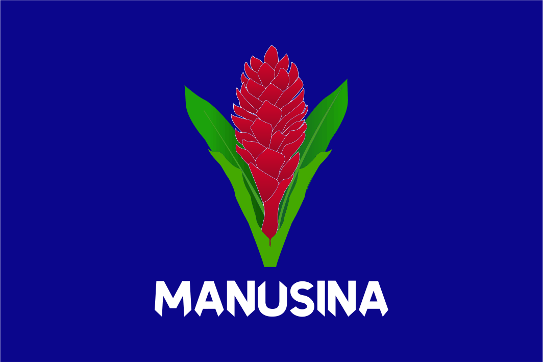 Bandeira com crista de rugby de Samoa - Manu Samoa