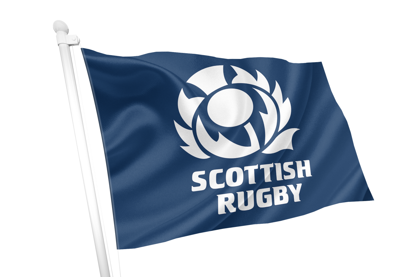 Schottland-Rugby-Wappenflagge