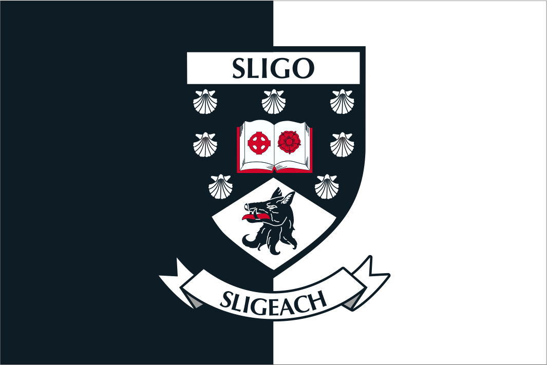 Bandeira do brasão do condado de Sligo