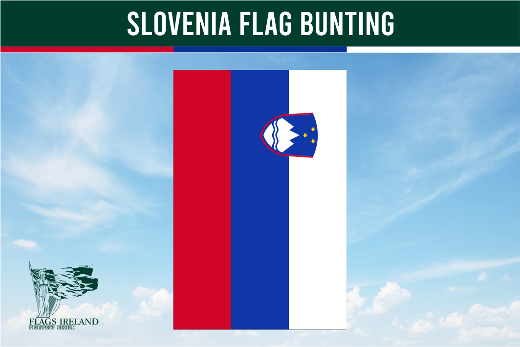 Slovenia Flag Bunting