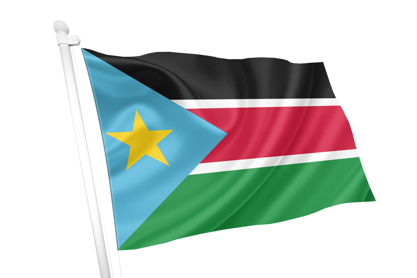 Sudan, South Flag