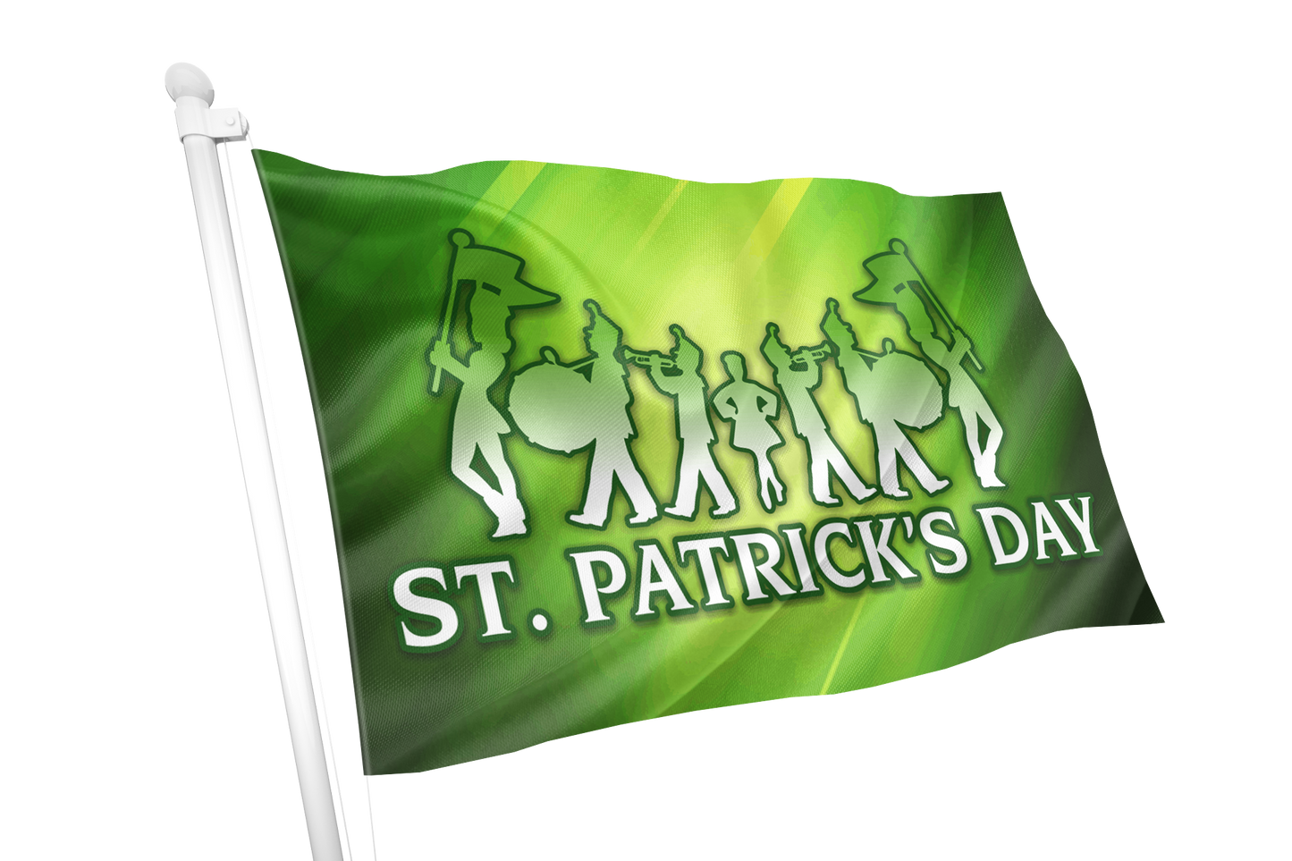 Irland-Rugby-Wappenflagge