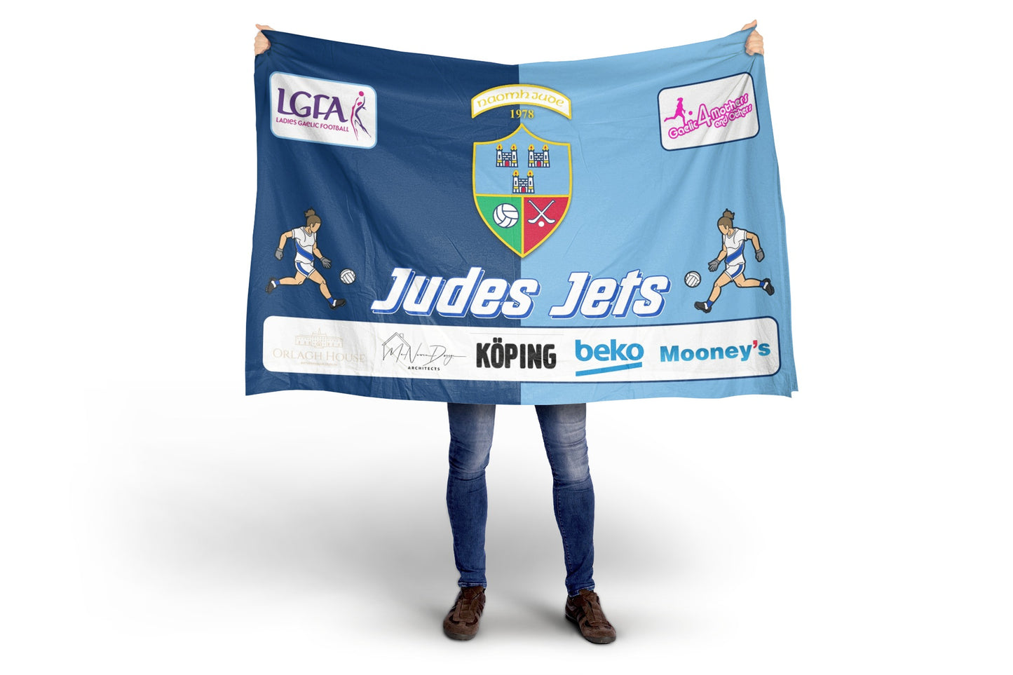 Personalisierte Logo-Flagge