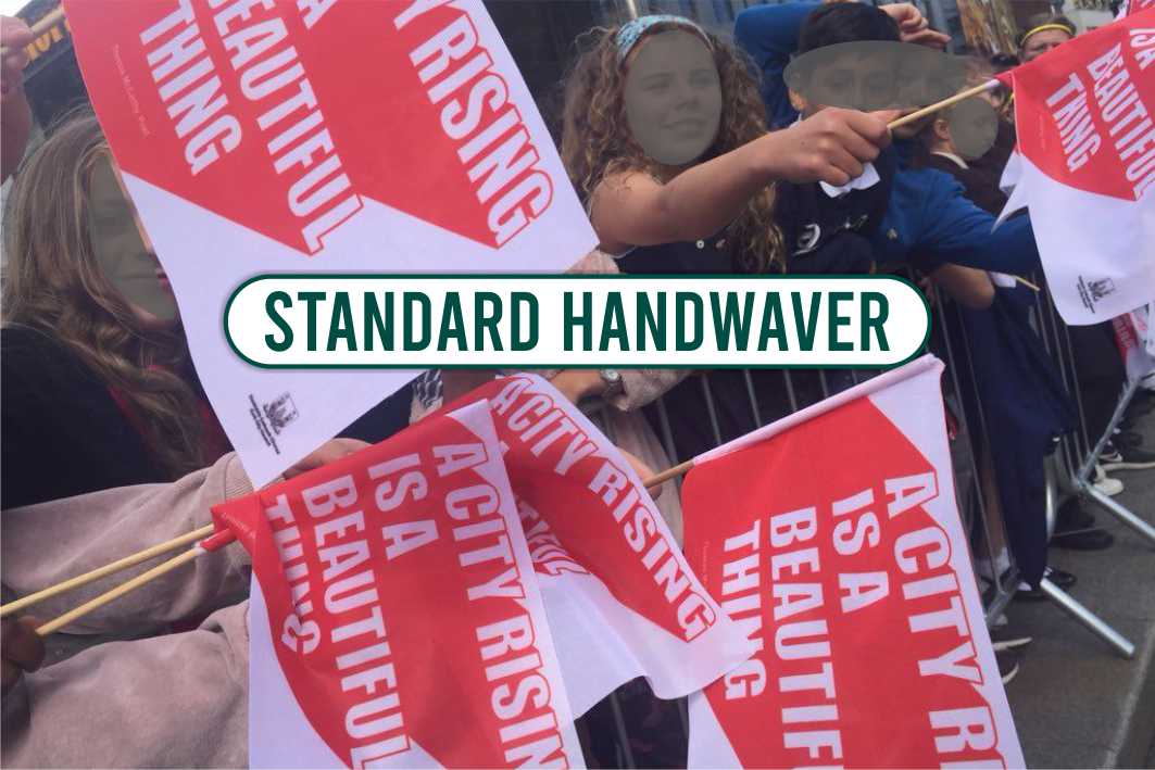 Palestine Handwaver Flag