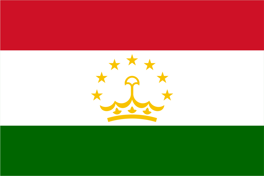 Tajikistan Flag