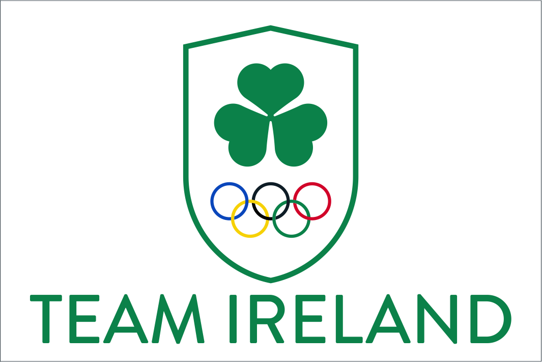 Team Ireland Olympic Flag - White