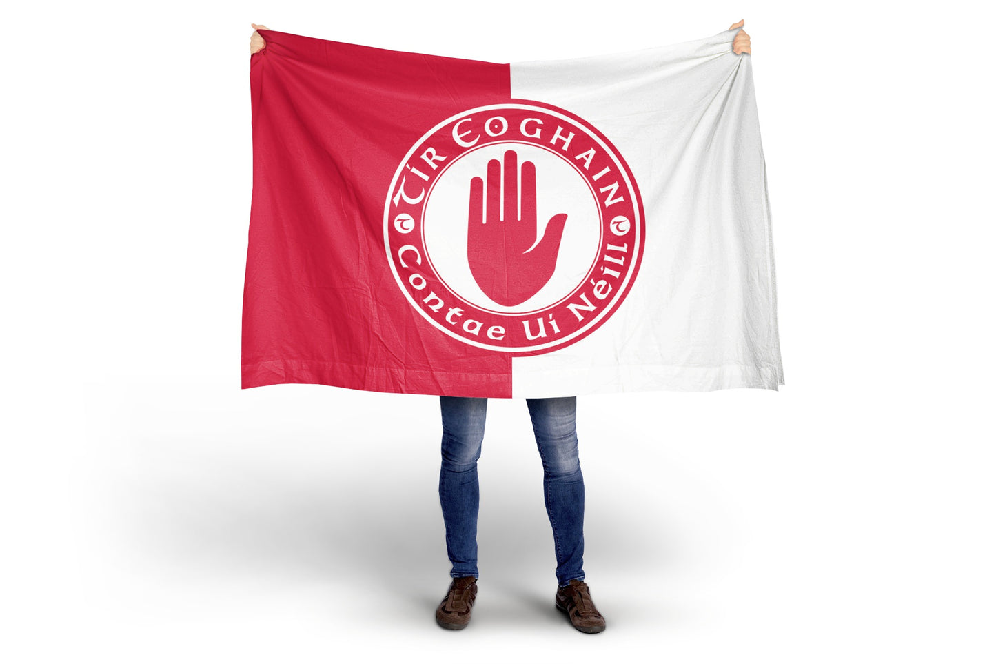 Tyrone GAA Crest Flag
