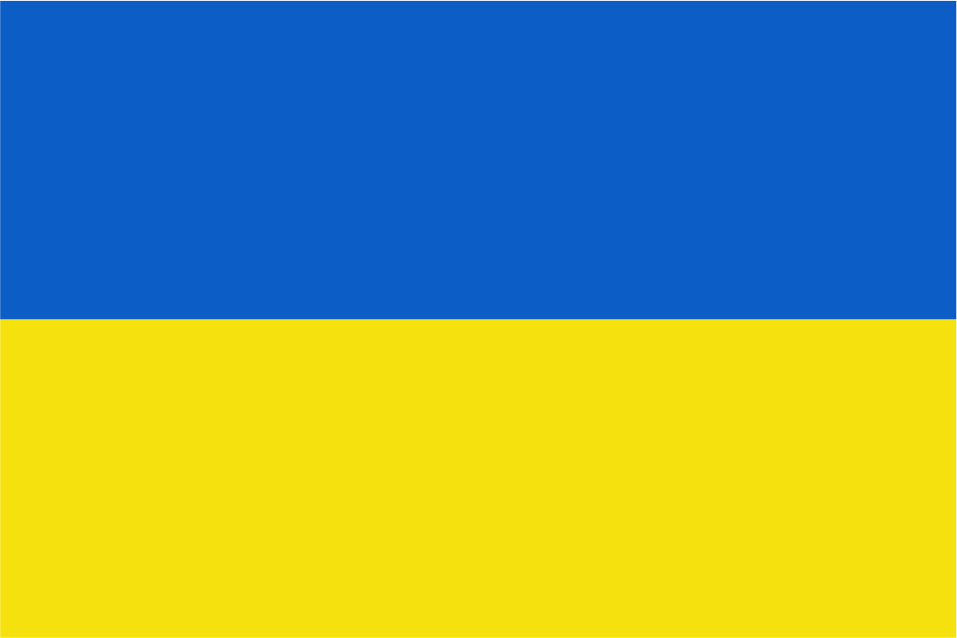 Ukraine Handwaver Flag