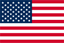 USA - United States of America National Handwaver Flag
