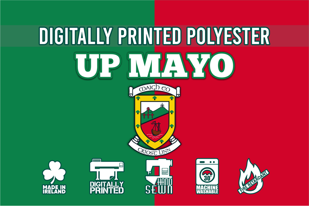 Mayo GAA Wappenflagge