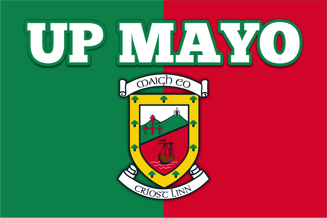 Mayo GAA Wappenflagge