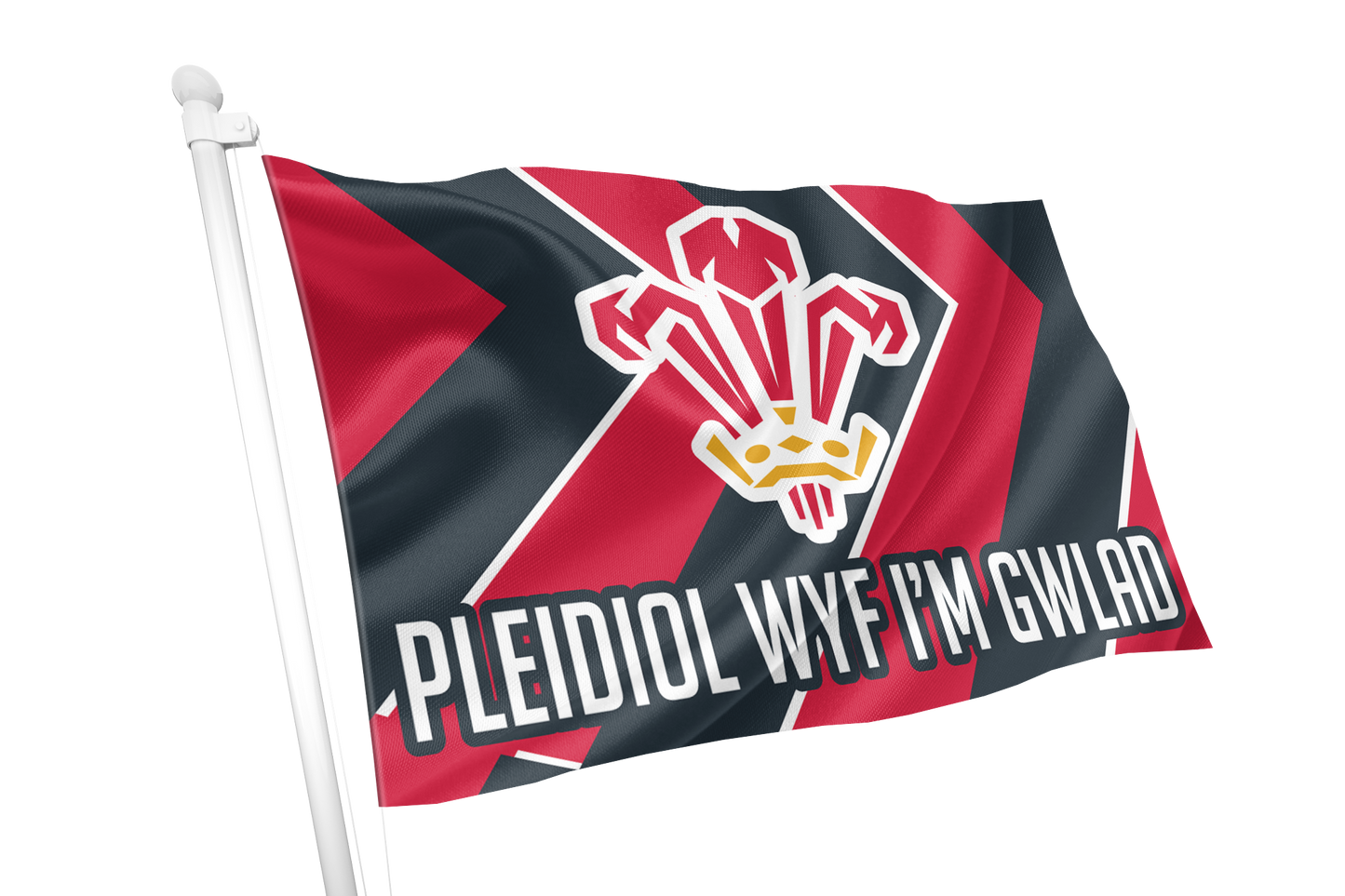 Wales-Rugby-Wappenflagge