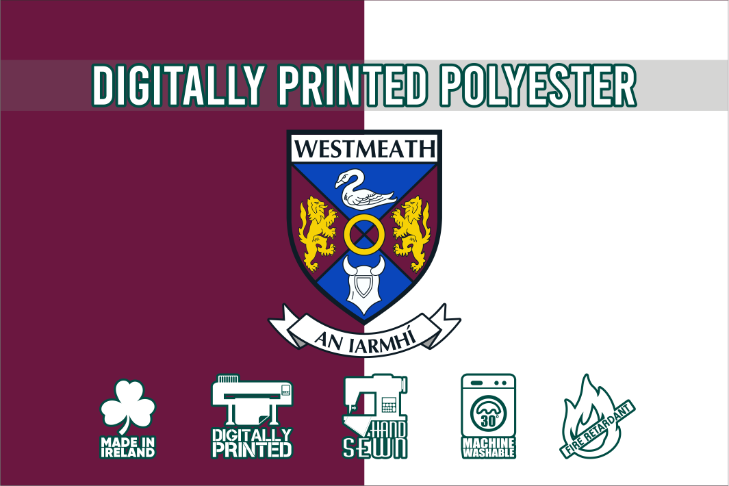 Westmeath County Crest Flag