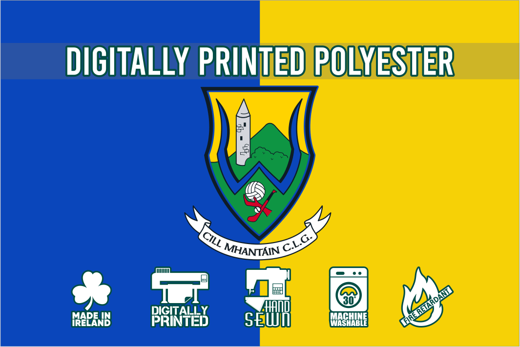 Bandeira da crista de Wicklow GAA