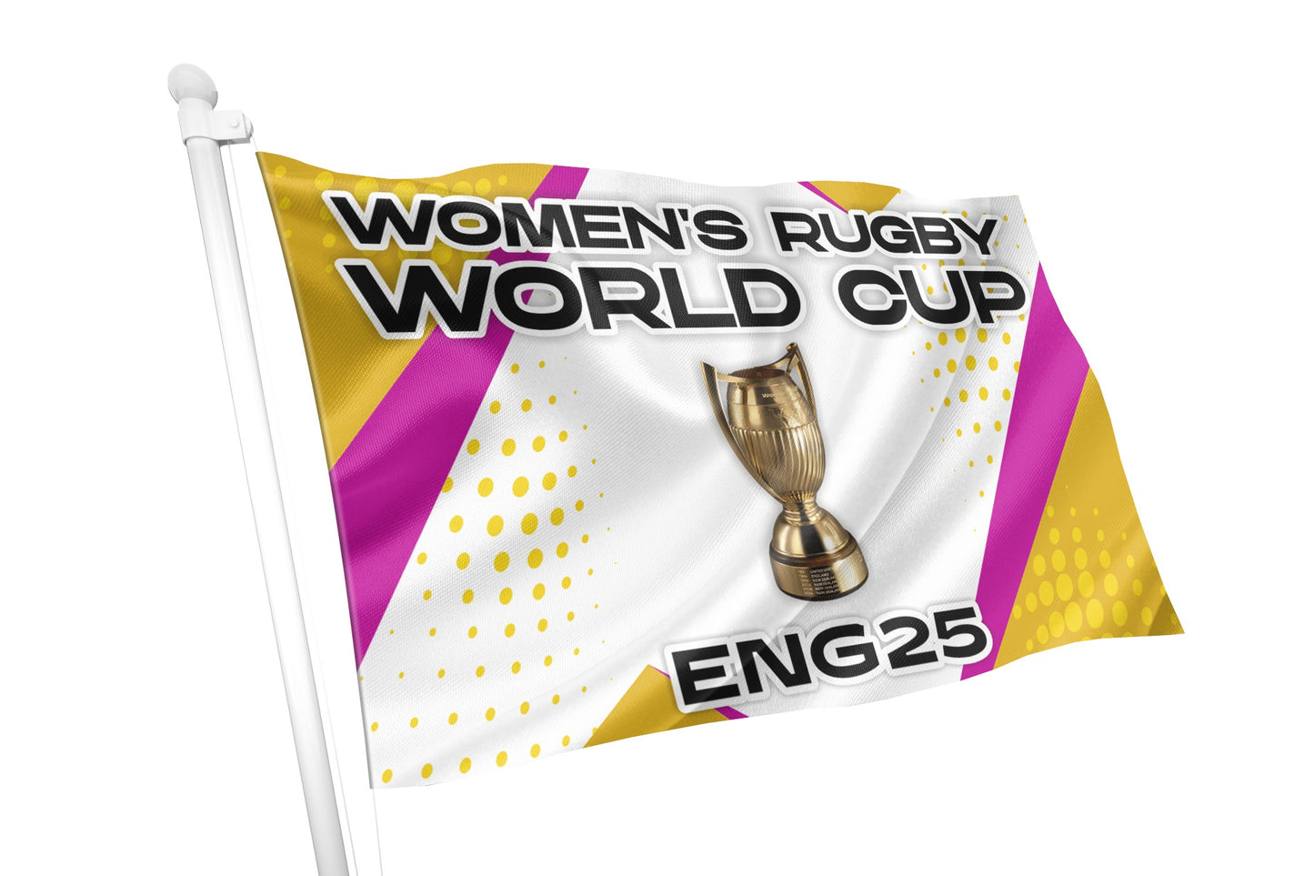 Women's Rugby World Cup 2025 Flag