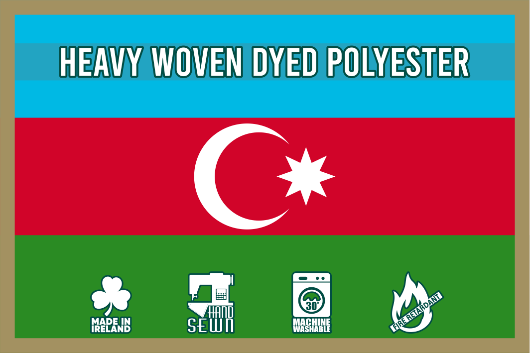 Azerbaijan National Flag