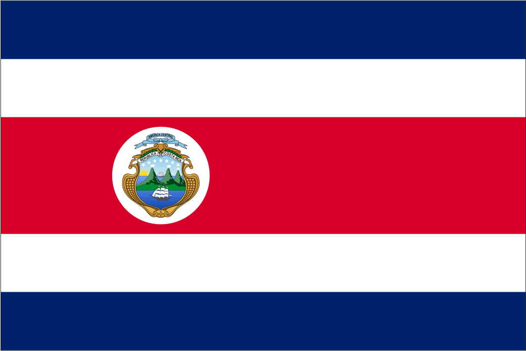 Costa Rica National Flag