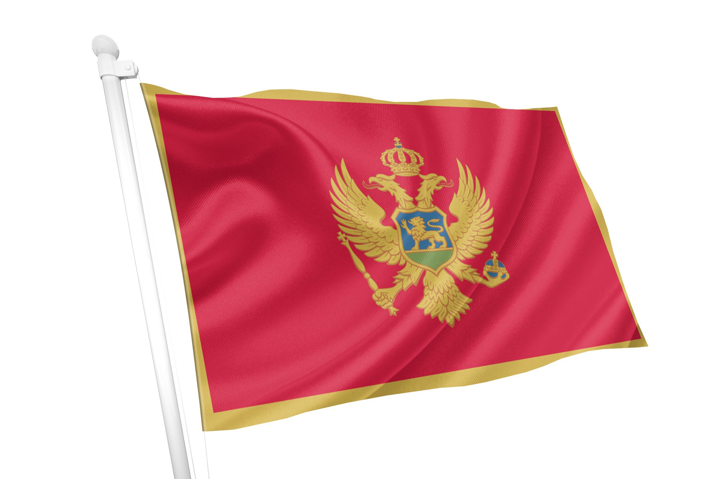 Montenegro National Flag