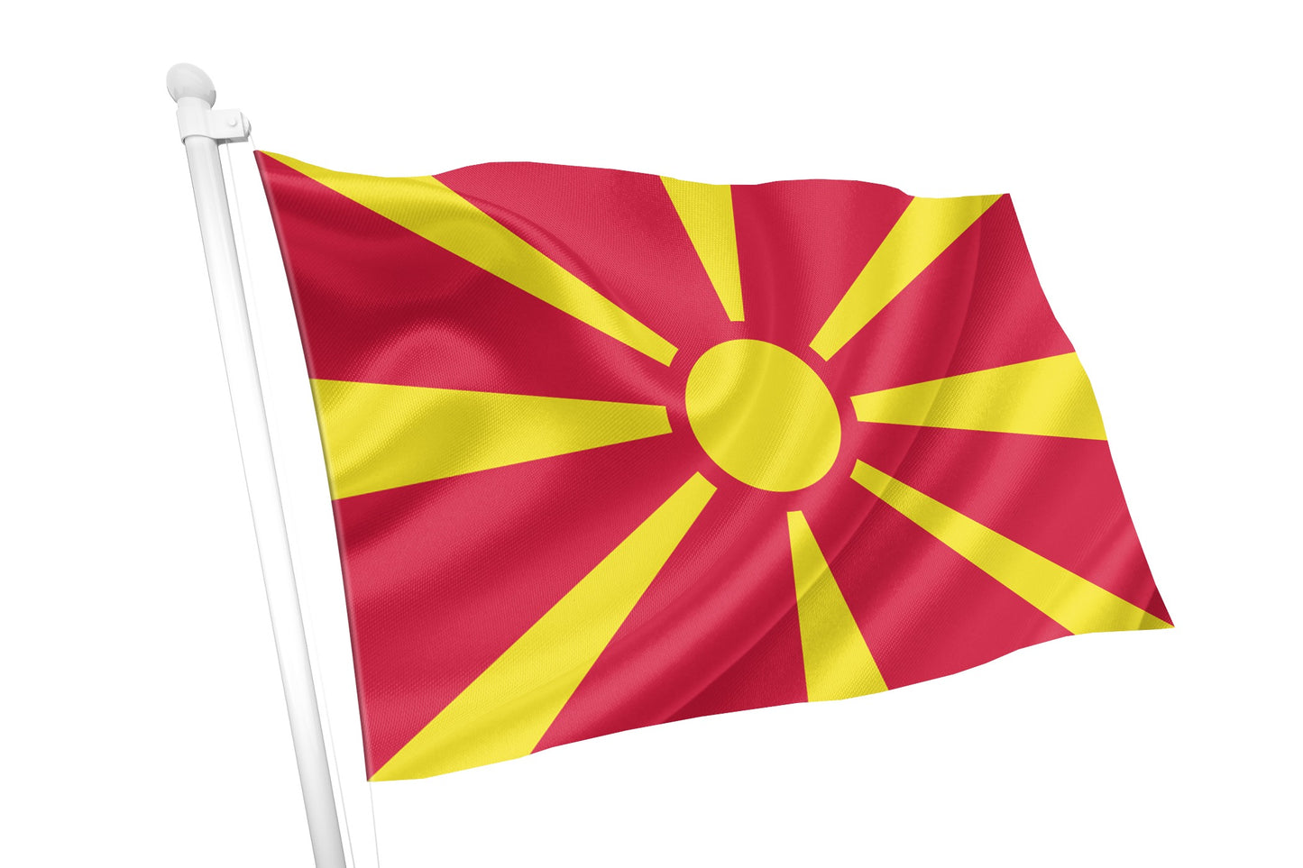 Bandeira Nacional da Macedônia do Norte