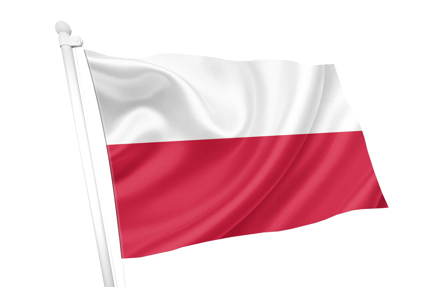 Polnische Nationalflagge
