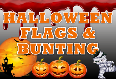 Halloween & Día de los Muertos Flags & Bunting