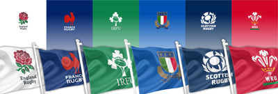 Six Nations & World Rugby Flags & Bunting