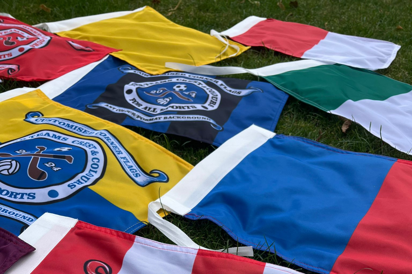 Pitch Side Poles & Flag Bundle for GAA Football & Hurling