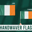 Bandeira Handwaver da Irlanda