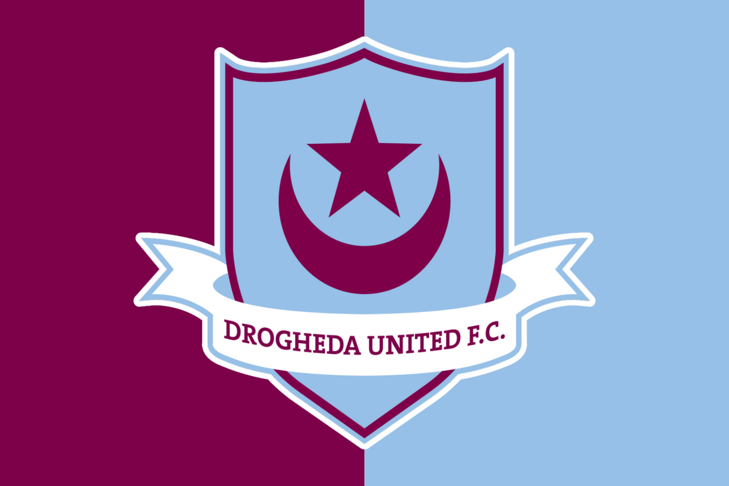 Drogheda United Football Club Flag