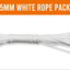 White Rope Packs for Flagpoles