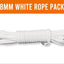 White Rope Packs for Flagpoles