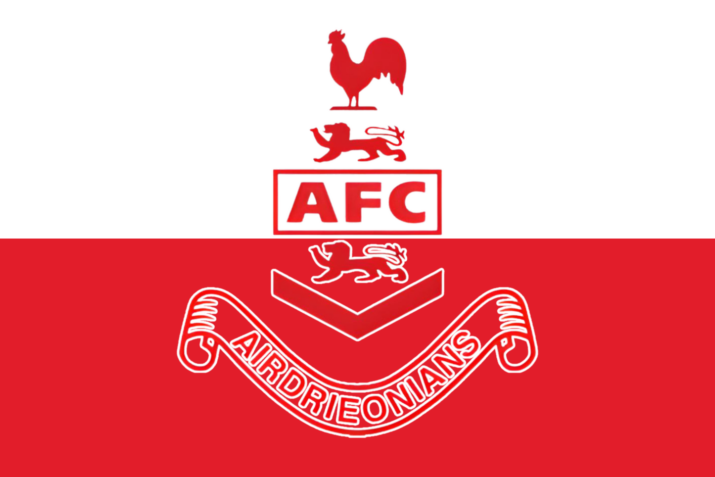 Airdrieonians Football Club Flag