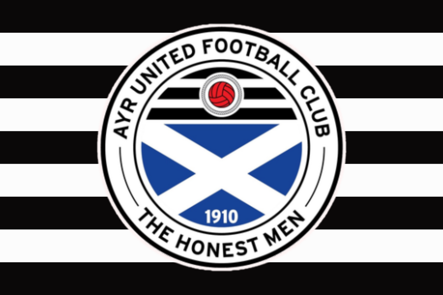 Ayr United Football Club Flag