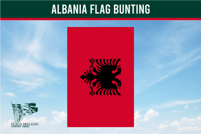 Albanien-Flagge