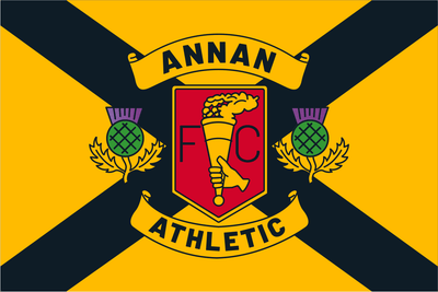 Annan Athletic Football Club Flag