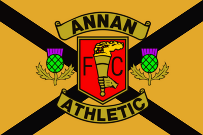 Annan Athletic Football Club Flag