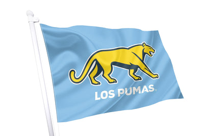 Argentina Rugby Crested Flag - Los Pumas