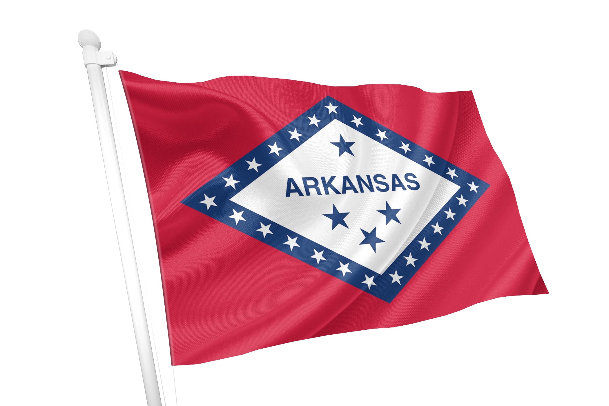 Buy Arkansas State Flag – Premium Quality, Made in Ireland – Flags ...