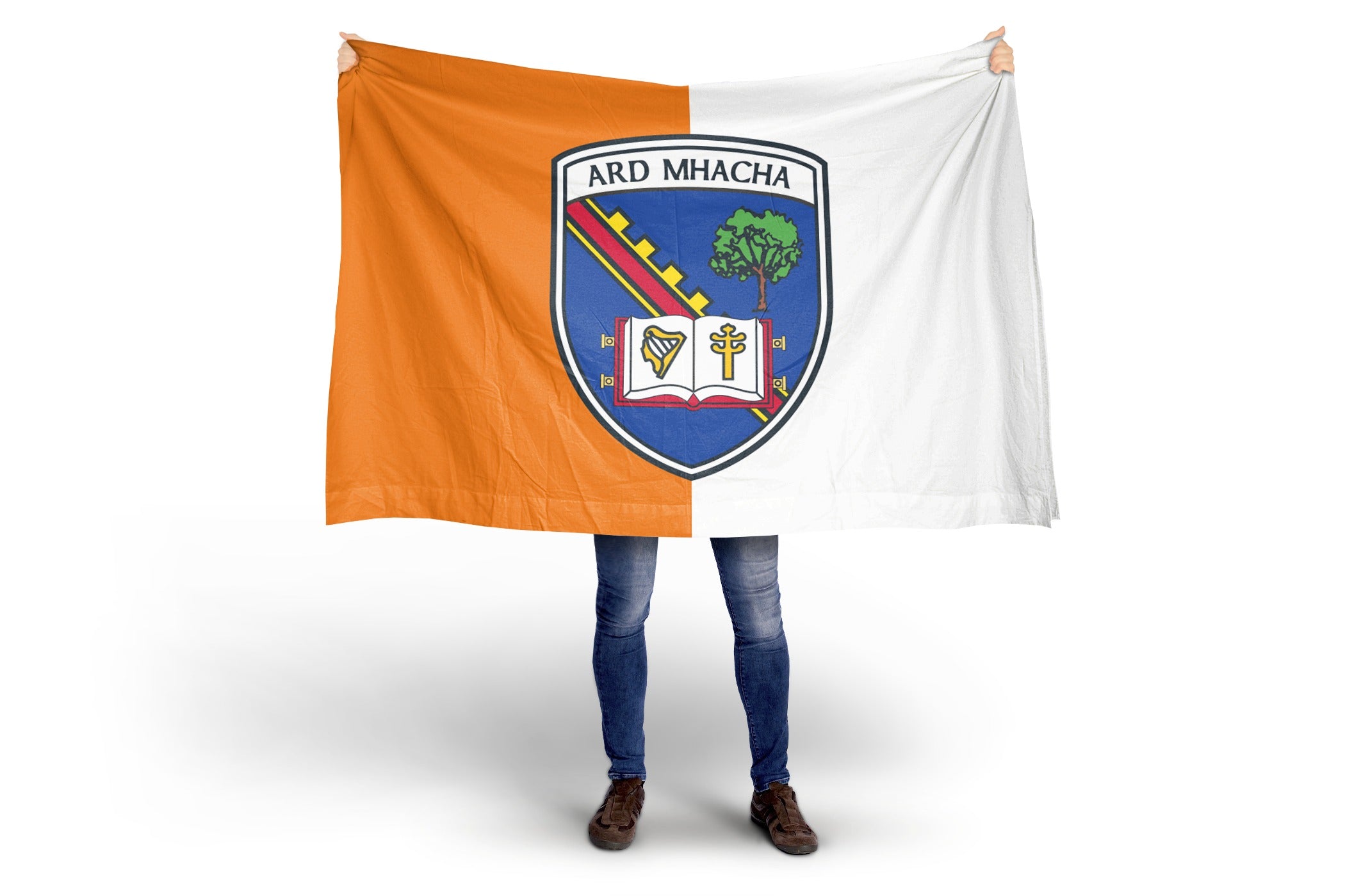 Armagh GAA Crest Flag – Flags Ireland Prospect Design