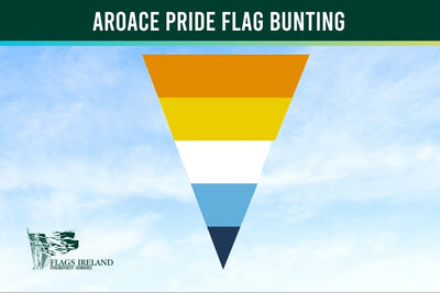 Aroace Pride Flag Bunting
