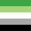 Aromantic Pride Flag